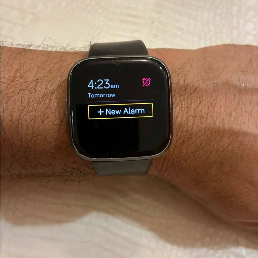 Fitbit Smartwatch with Black Band